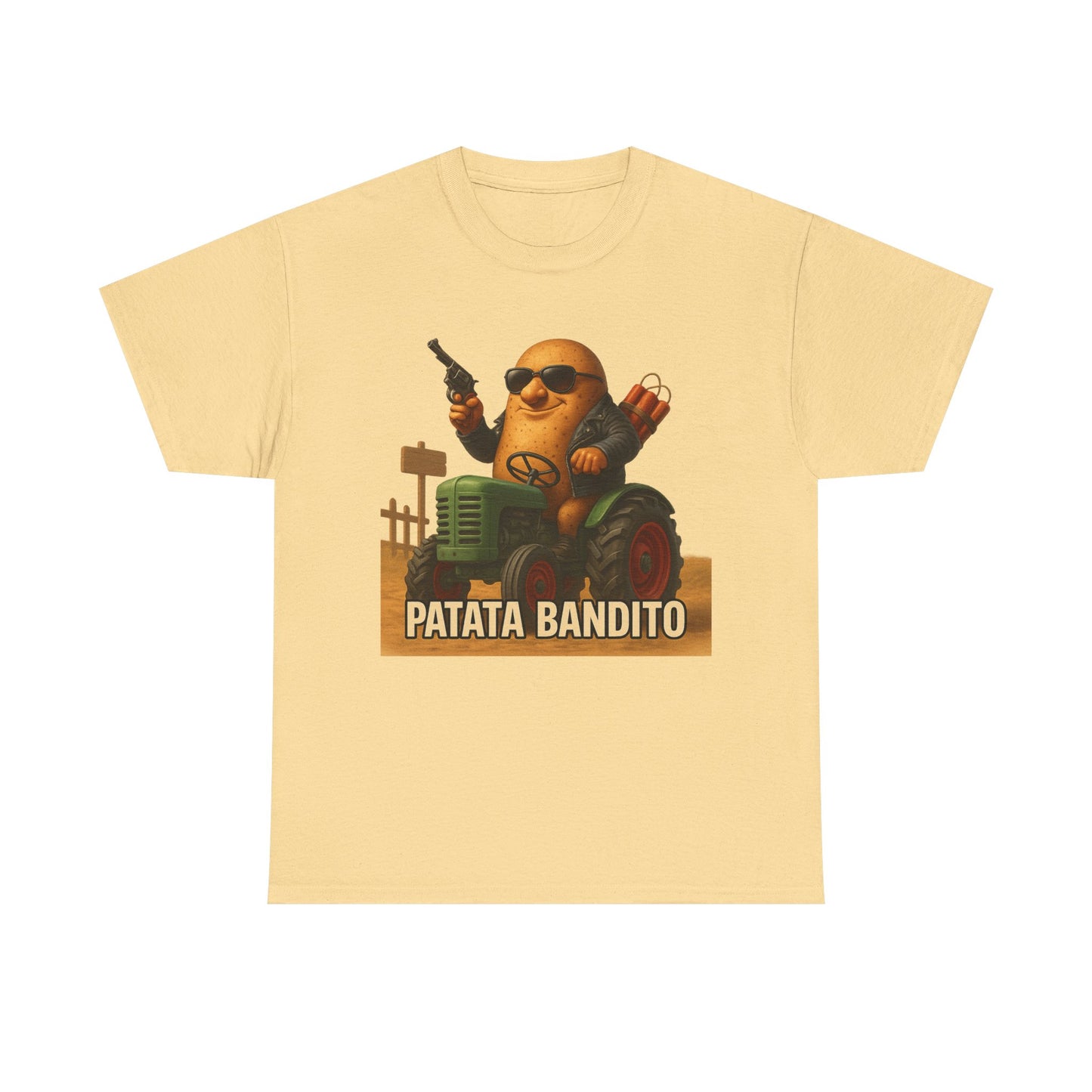 Potato Bandit Funny Potato Meme Gangster Farmer Design