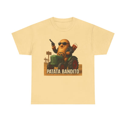 Potato Bandit Funny Potato Meme Gangster Farmer Design
