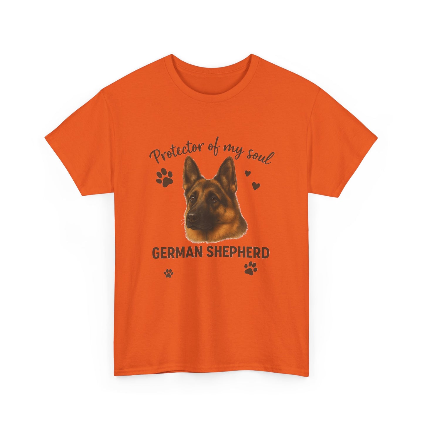 German Shepherd Lover Shirt Protector of My Soul Dog T-shirt for Men and Women