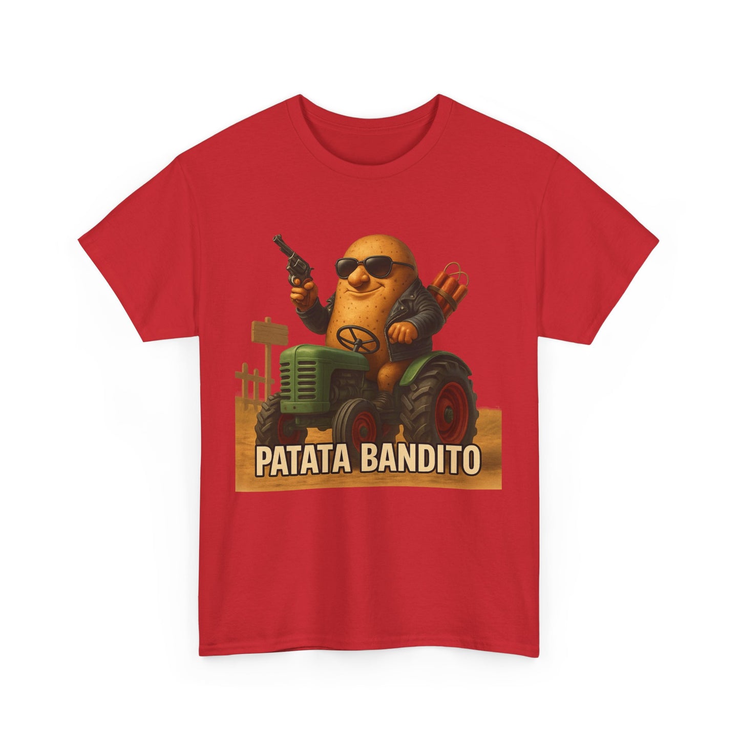 Potato Bandit Funny Potato Meme Gangster Farmer Design