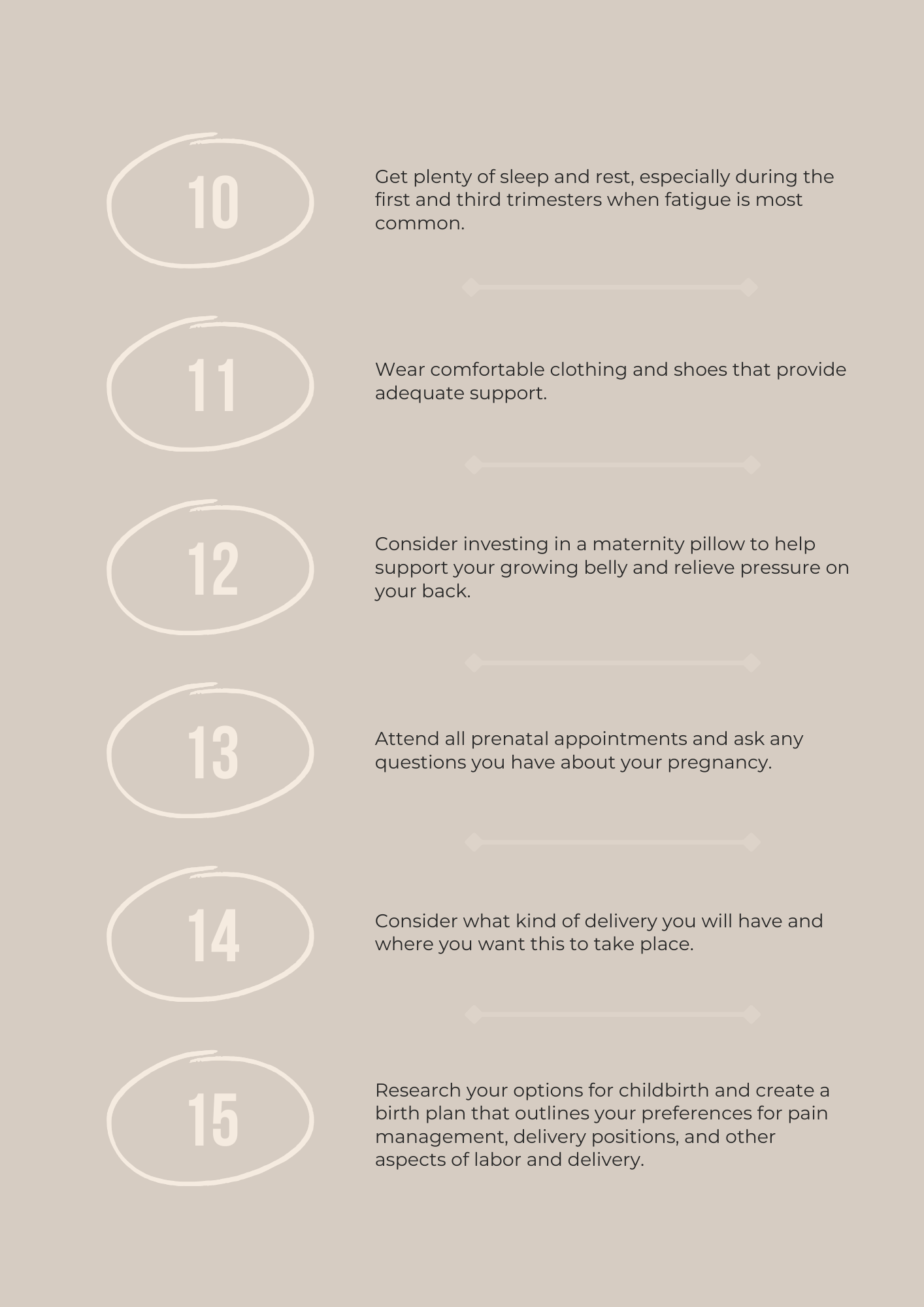 50 Tips for First-Time Pregnant Women Editable Canva Template Prenatal Care