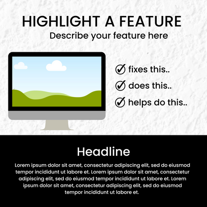 40 Digital Product Mockups Editable Canva Template for Designers