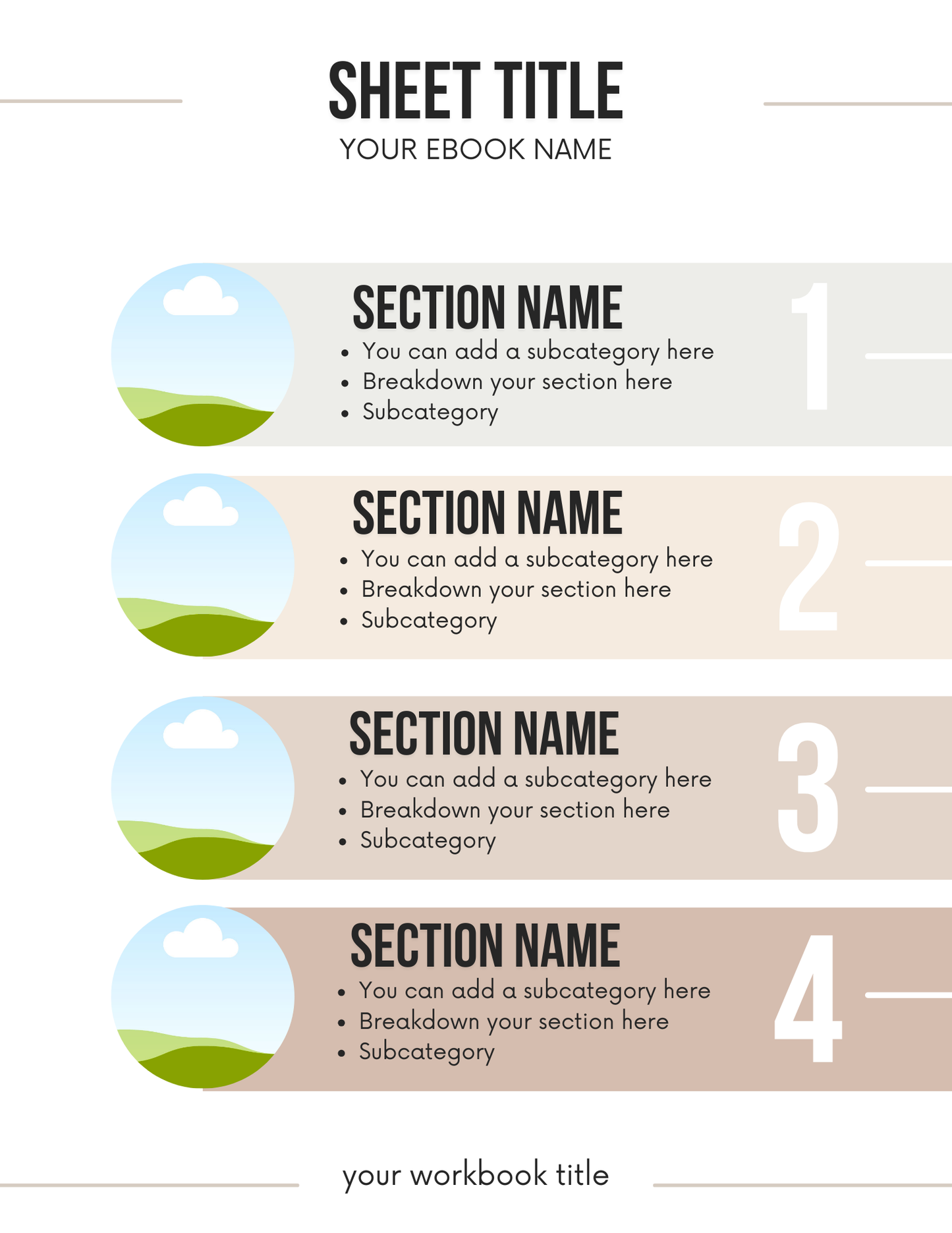 Digital Product Creator Kit Editable Canva Template for Entrepreneurs
