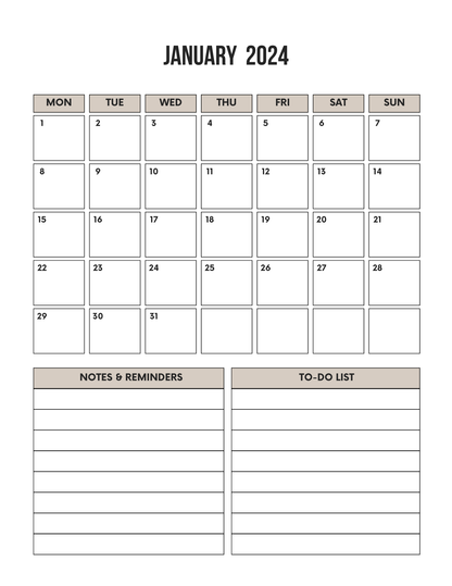 Student Academic Planner 2024-2025 Editable Canva Template School Year