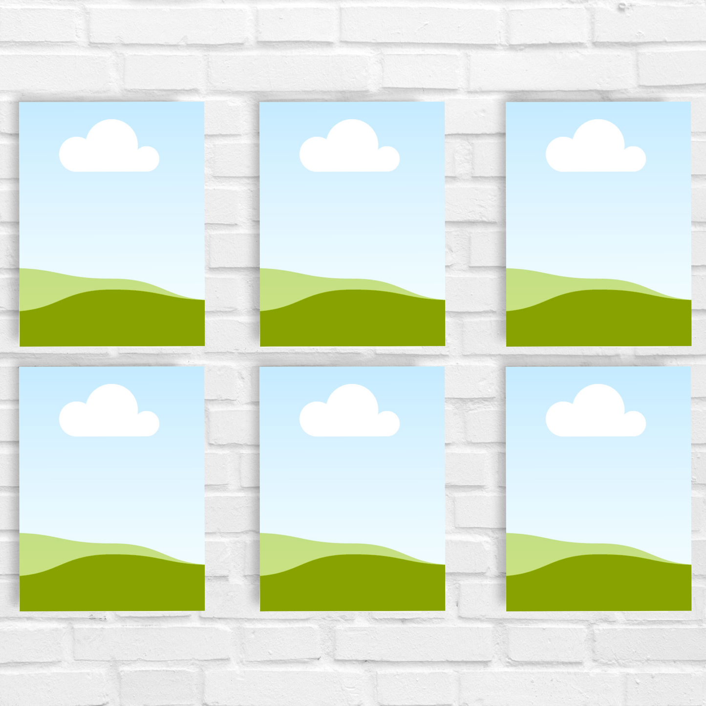 Etsy Listing Mockups Editable Canva Template for Product Photos