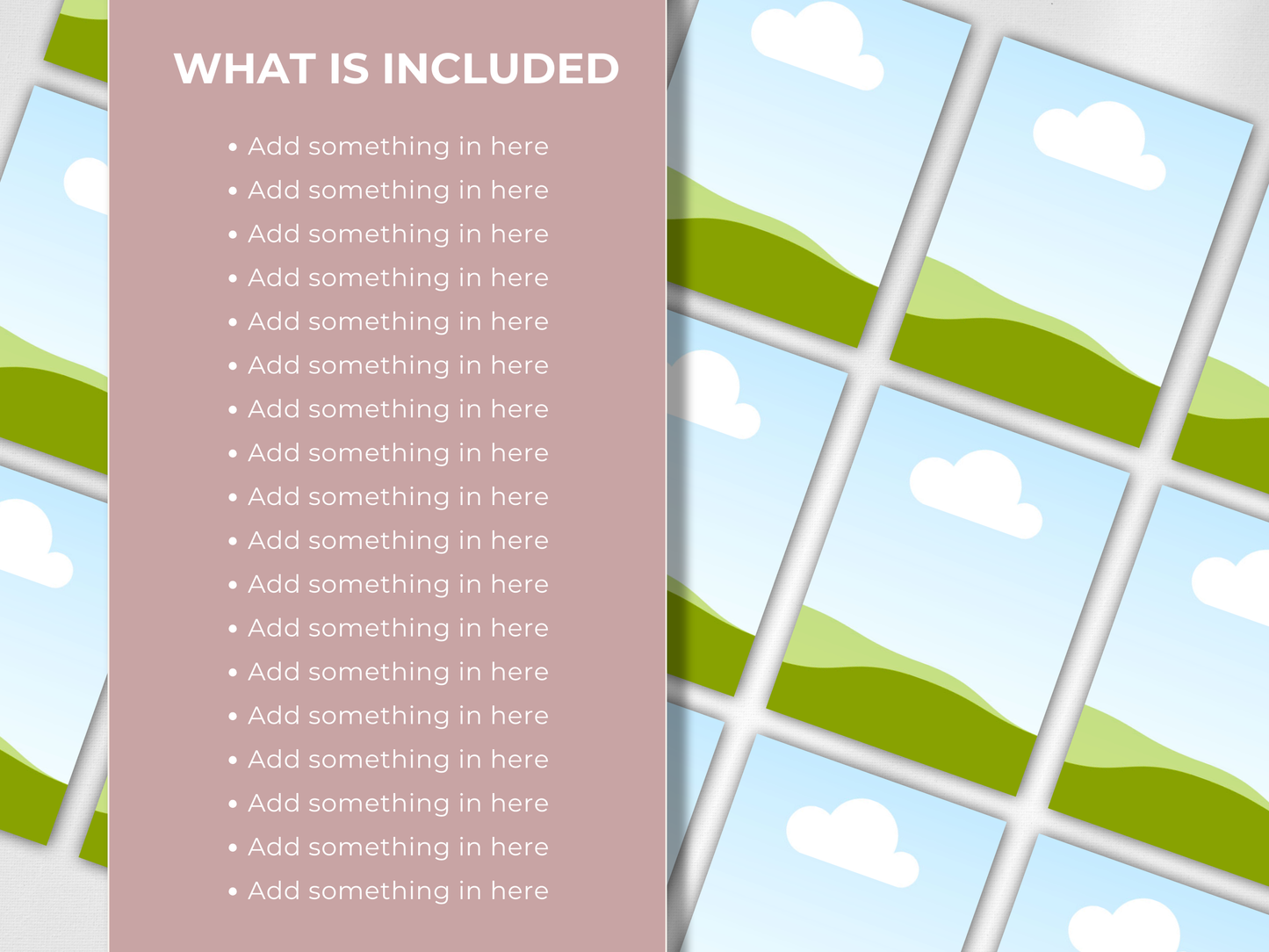 Etsy Creatives Mock-Ups  EBooks, Journals, Planners