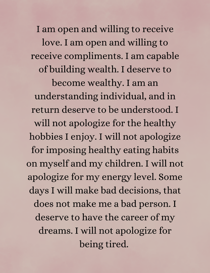 1000 Positive Affirmations
