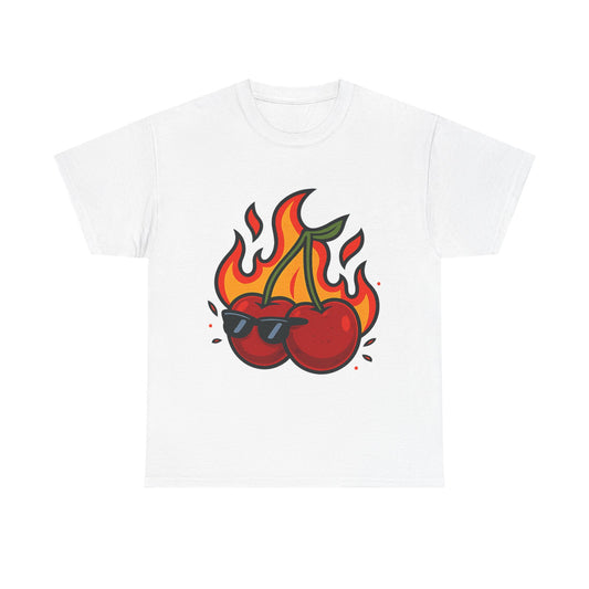 Cherry Bomb Heart Smoke Italian Design Art Pop Explosion Cute Glitter Cherry