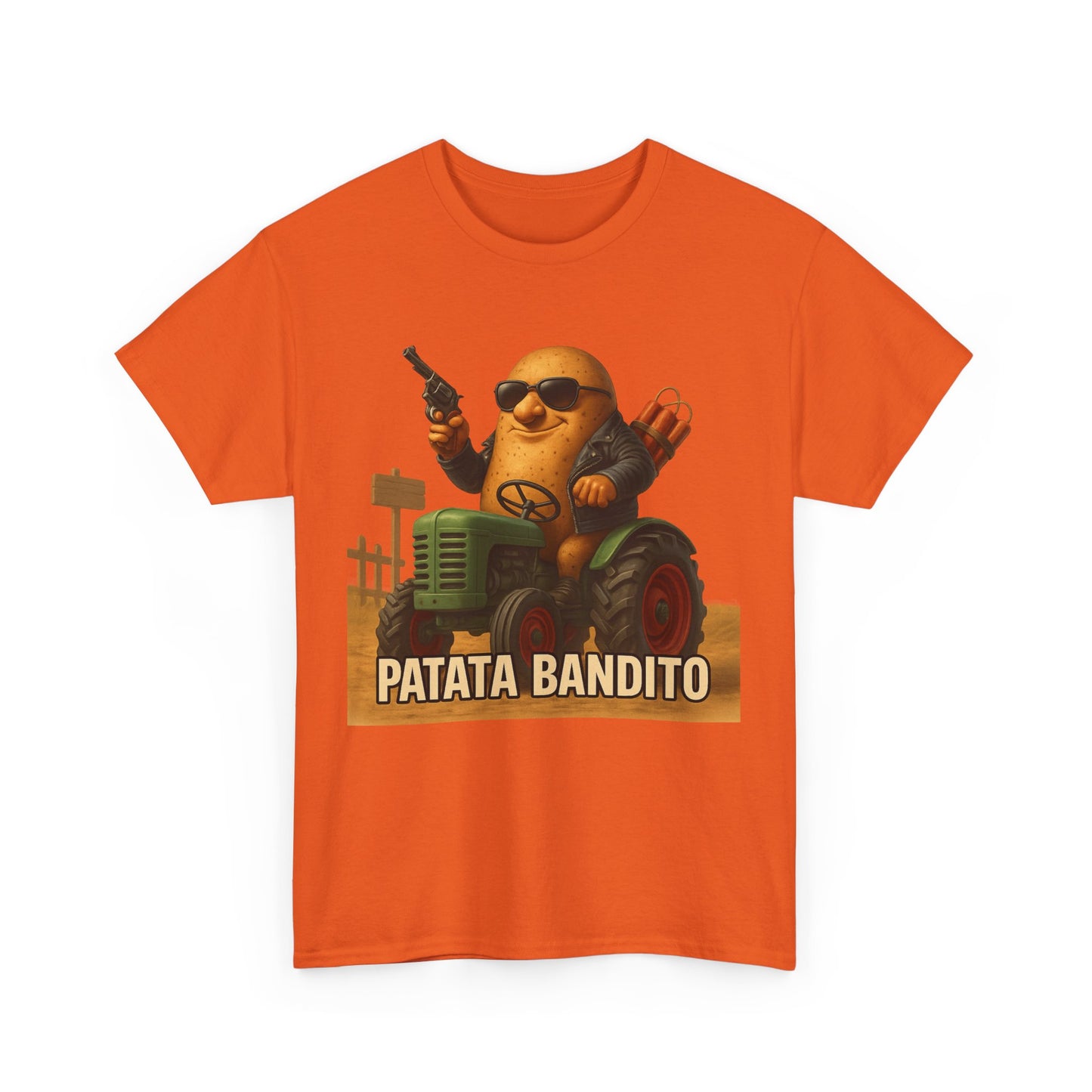 Potato Bandit Funny Potato Meme Gangster Farmer Design