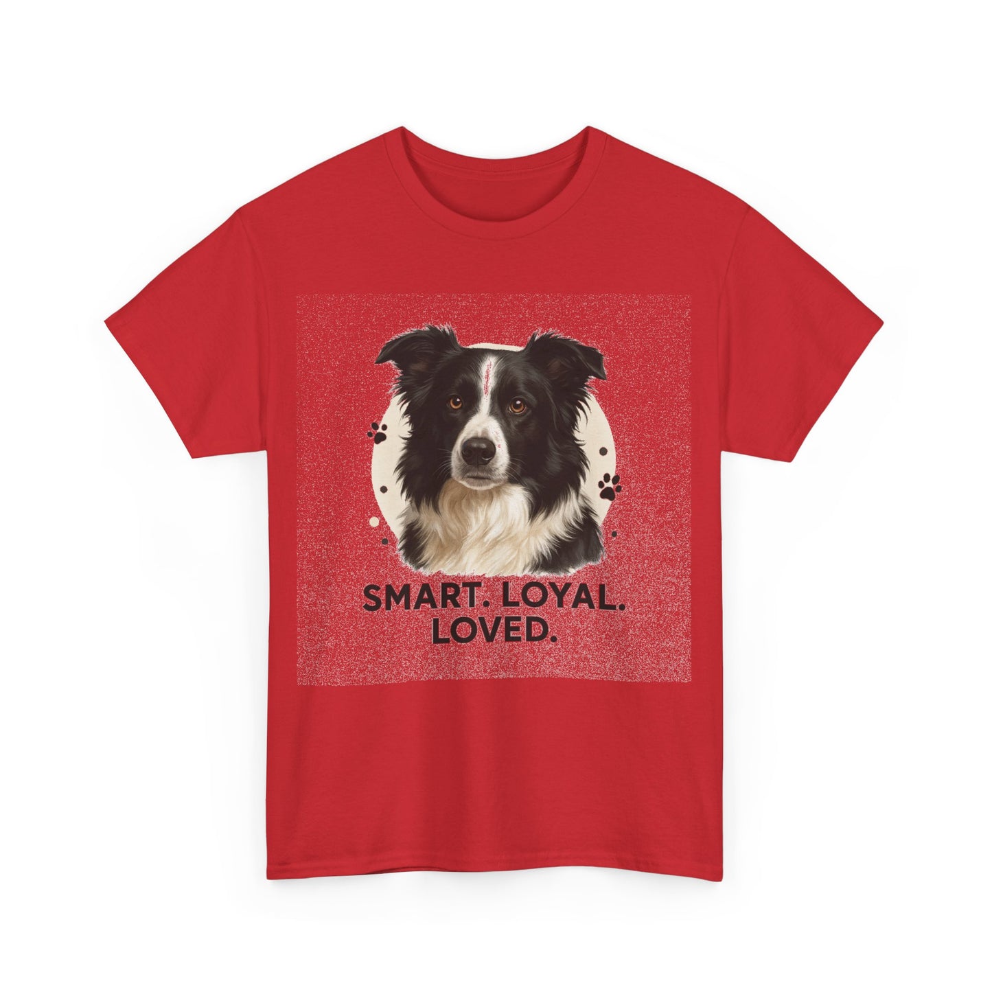 Border Collie Lover Shirt Smart Loyal Loved Dog Mom T-shirt