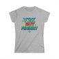 Y2K Glitch Cloth T-Shirt - Y2K BUT FEMINIST | Rainbow Tech Equality Tee | Digital Empowerment Graphic