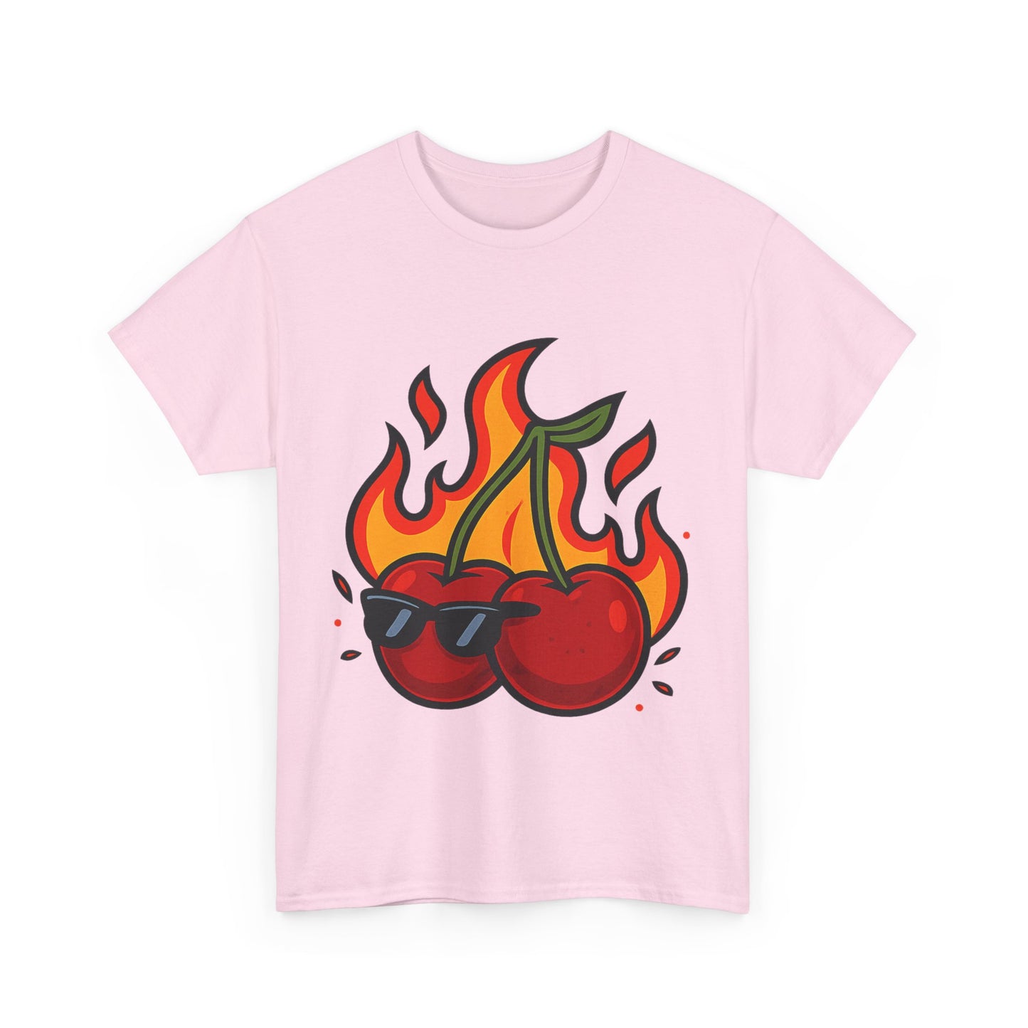 Cherry Bomb Heart Smoke Italian Design Art Pop Explosion Cute Glitter Cherry