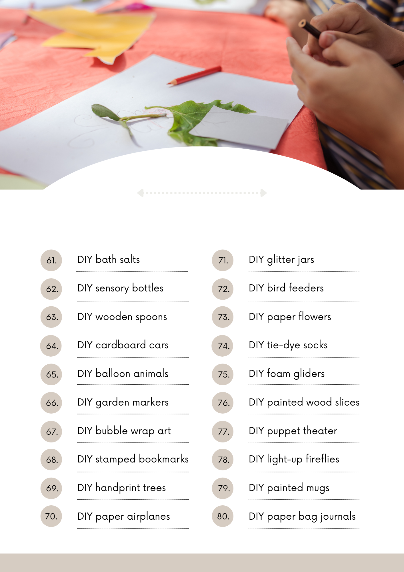 100 Arts &amp; Crafts Ideas for Kids