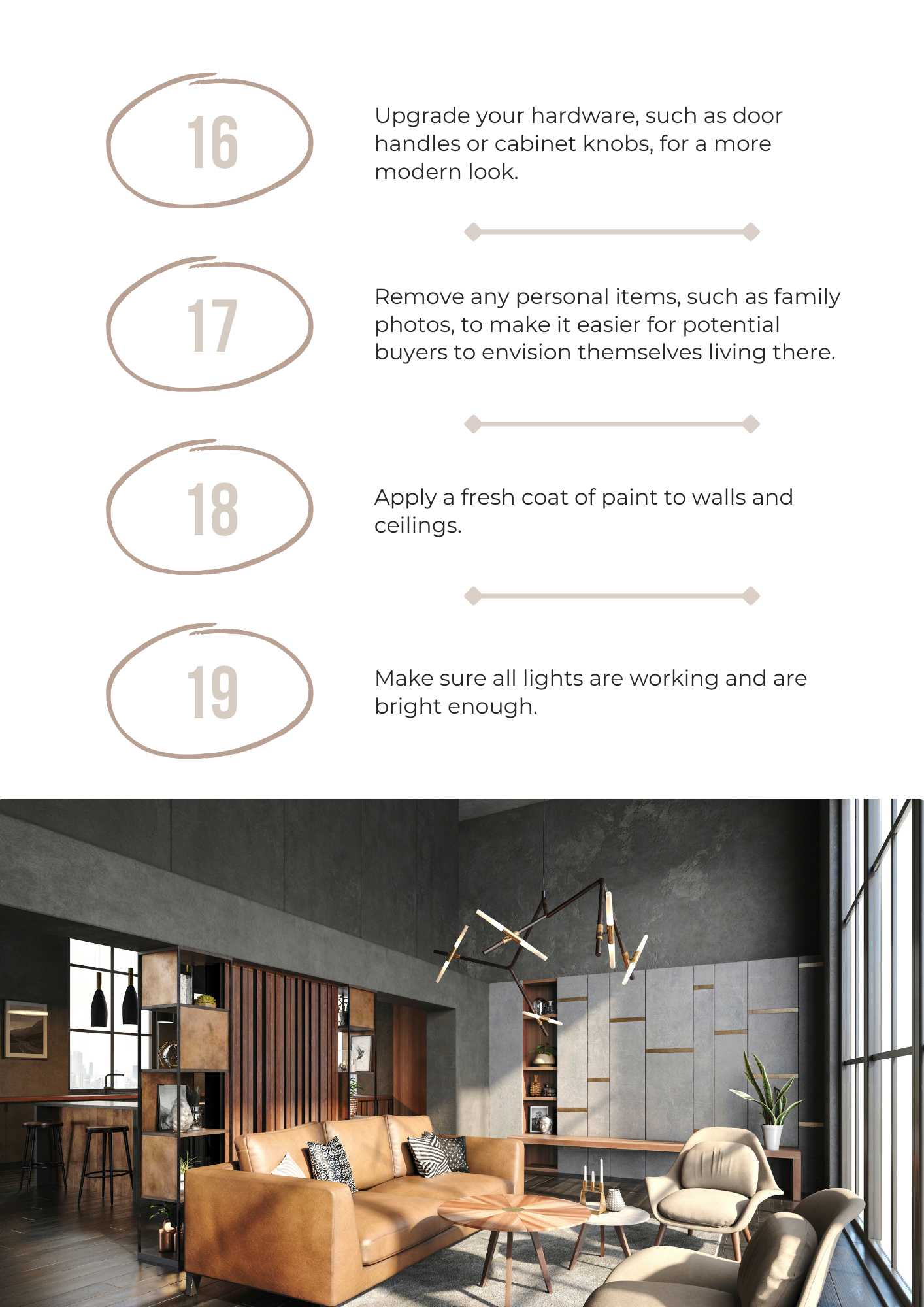 50 Tips For Staging your Home on a Budget