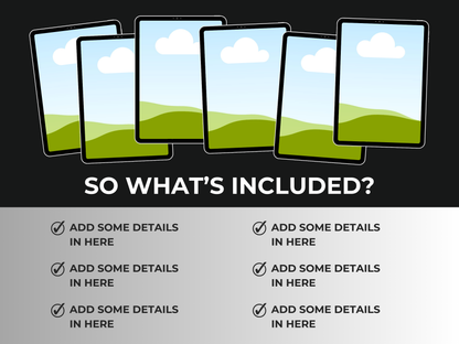 Etsy Creatives Mockups Bundles Editable Canva Templates for Listings