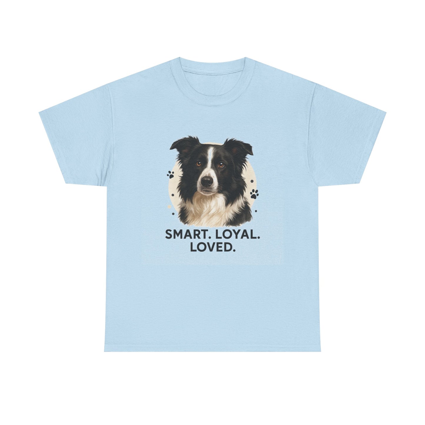 Border Collie Lover Shirt Smart Loyal Loved Dog Mom T-shirt
