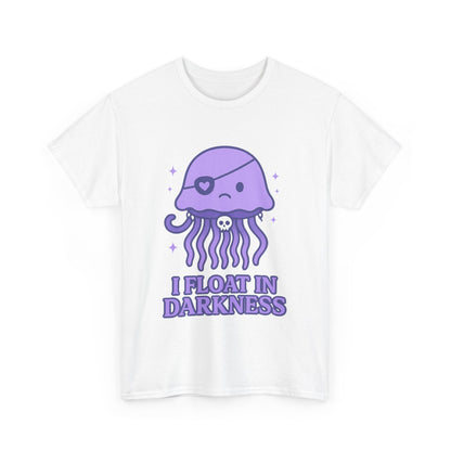 I Float in Darkness Pastel Goth Kawaii Jellyfish T-Shirt Art