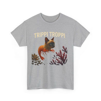 Trippi Troppi Cat Shrimp Meme Funny Italian Brainrot Style Design