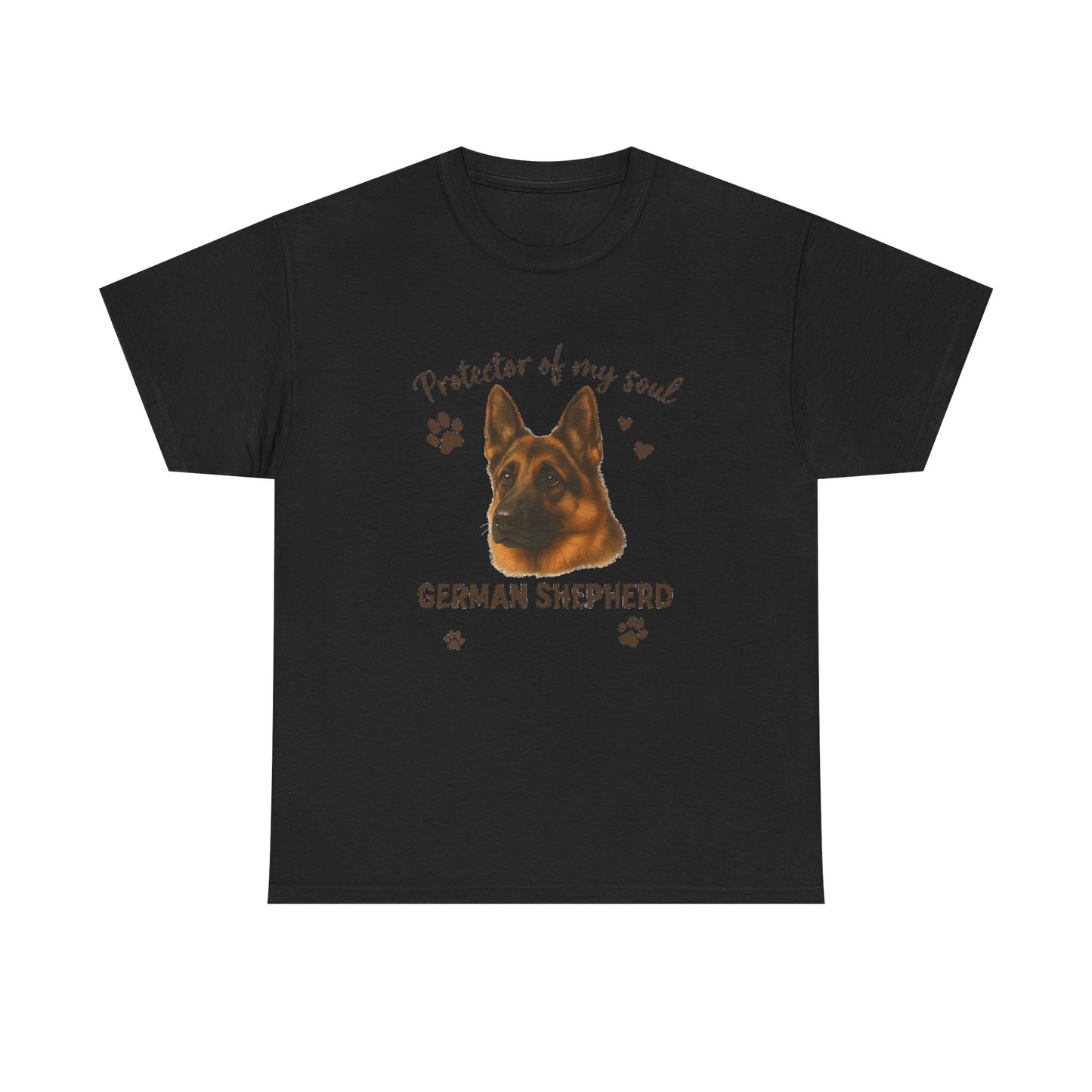 German Shepherd Lover Shirt Protector of My Soul Dog T-shirt for Men and Women