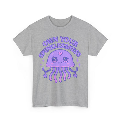 Own Your Spinelessness Fierce Kawaii Jellyfish Empowerment Shirt