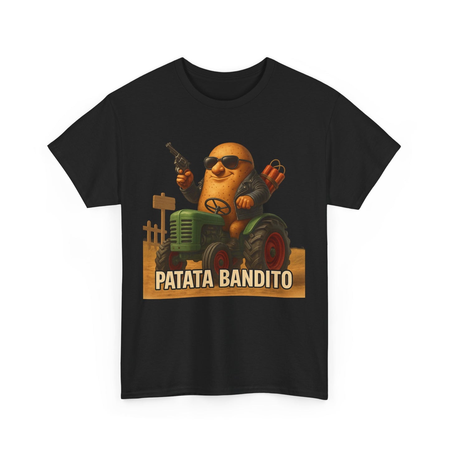 Potato Bandit Funny Potato Meme Gangster Farmer Design