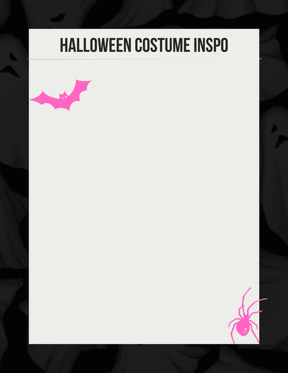 Halloween Party Planner Canva Free Editable Template