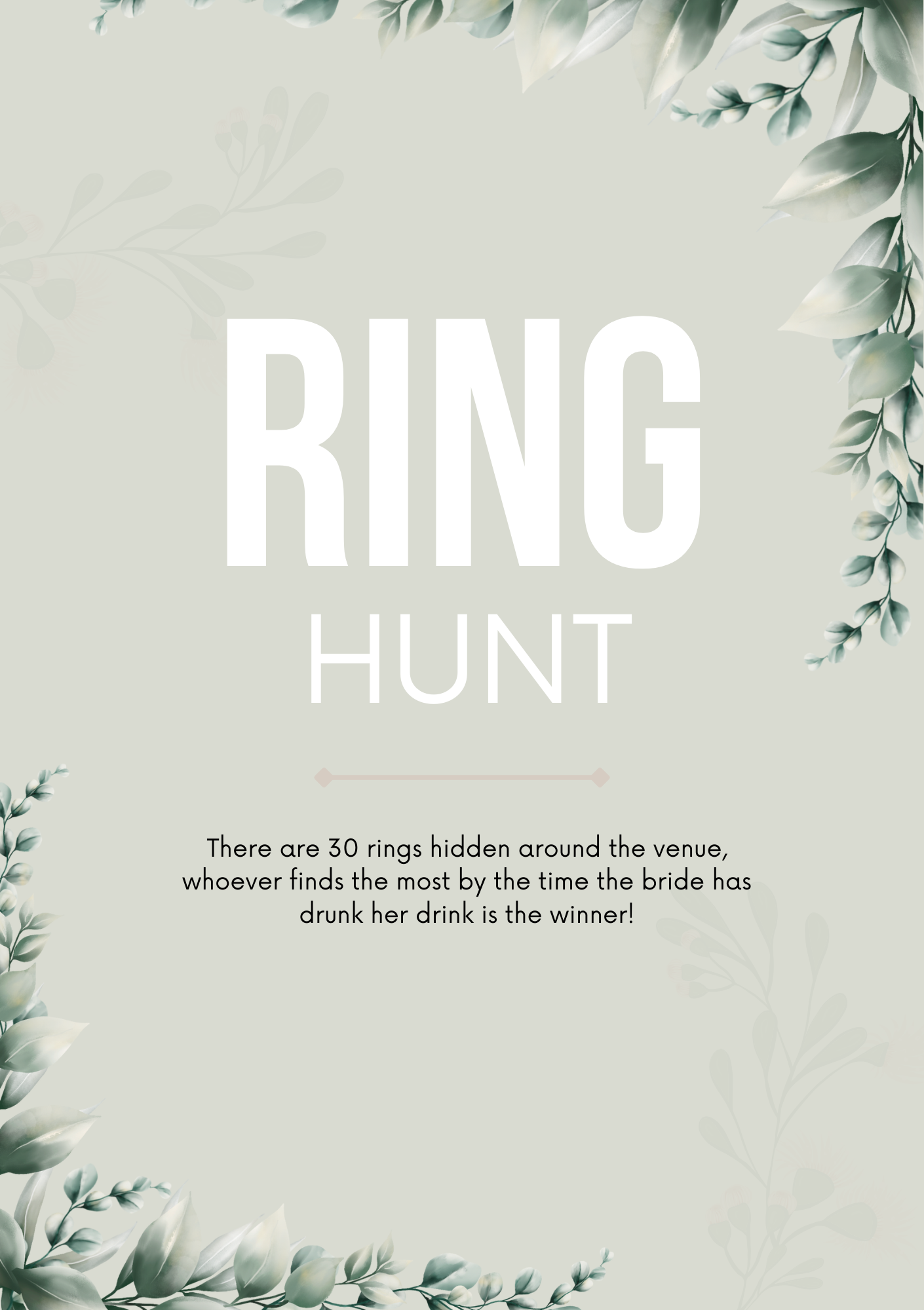 Hen Party Games Canva Free Editable Template