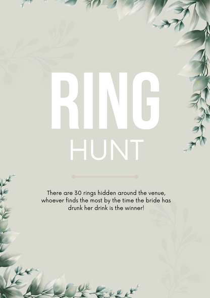 Hen Party Games Canva Free Editable Template