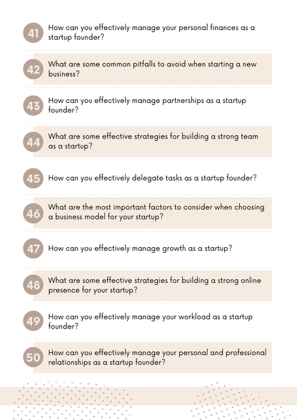 ChatGPT Power Prompts for Entrepreneurship & Startups  Business Growth Strategies