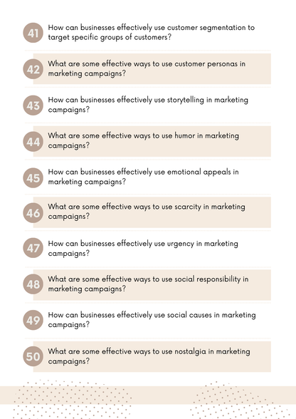 ChatGPT Power Prompts for Marketing Your Business  Effective Marketing Strategies