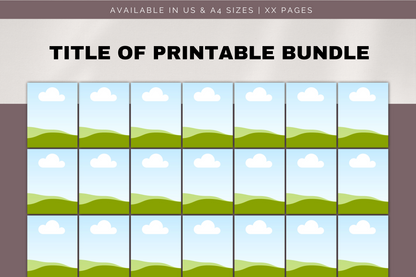 Etsy Canva Mockups Editable Templates for Product Listings Design