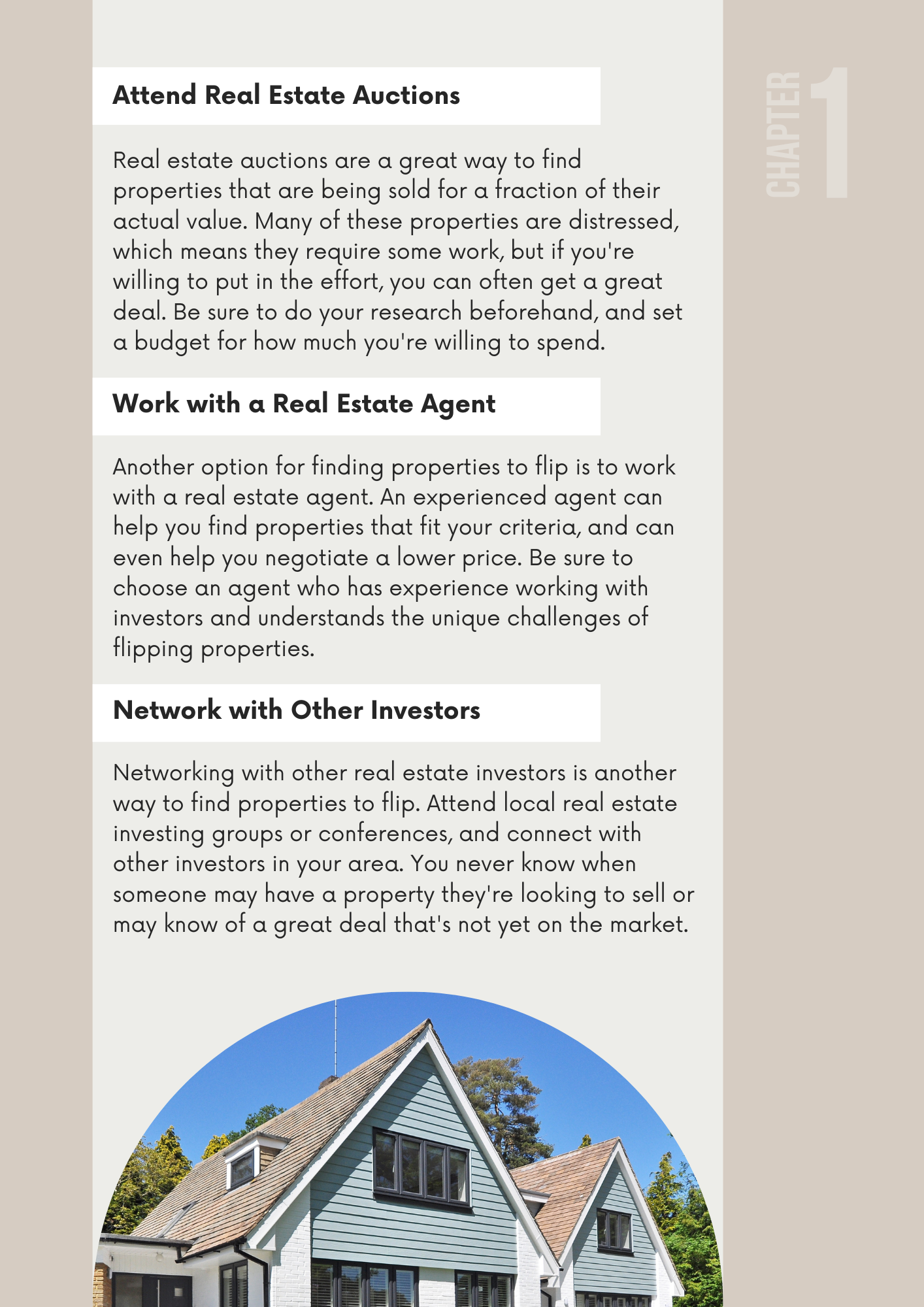 E-book Guide to Flipping Houses for Profit