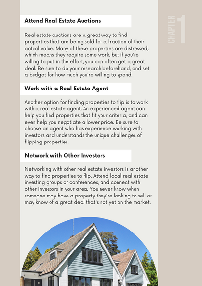 E-book Guide to Flipping Houses for Profit