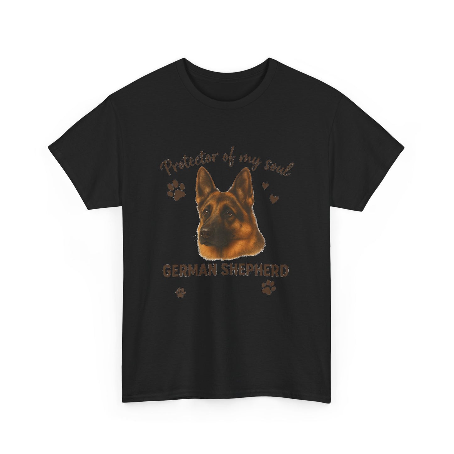 German Shepherd Lover Shirt Protector of My Soul Dog T-shirt for Men and Women