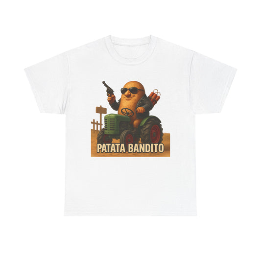 Potato Bandit Funny Potato Meme Gangster Farmer Design