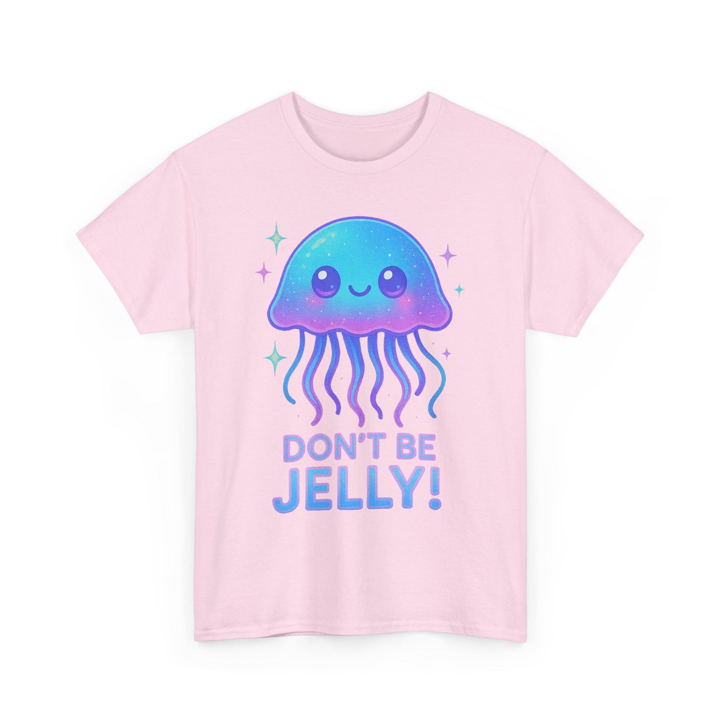 Don t Be Jelly Cute Neon Glow Jellyfish Kawaii T-Shirt Art