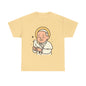 Kawaii Pope Francis with Dove Tribute Illustration