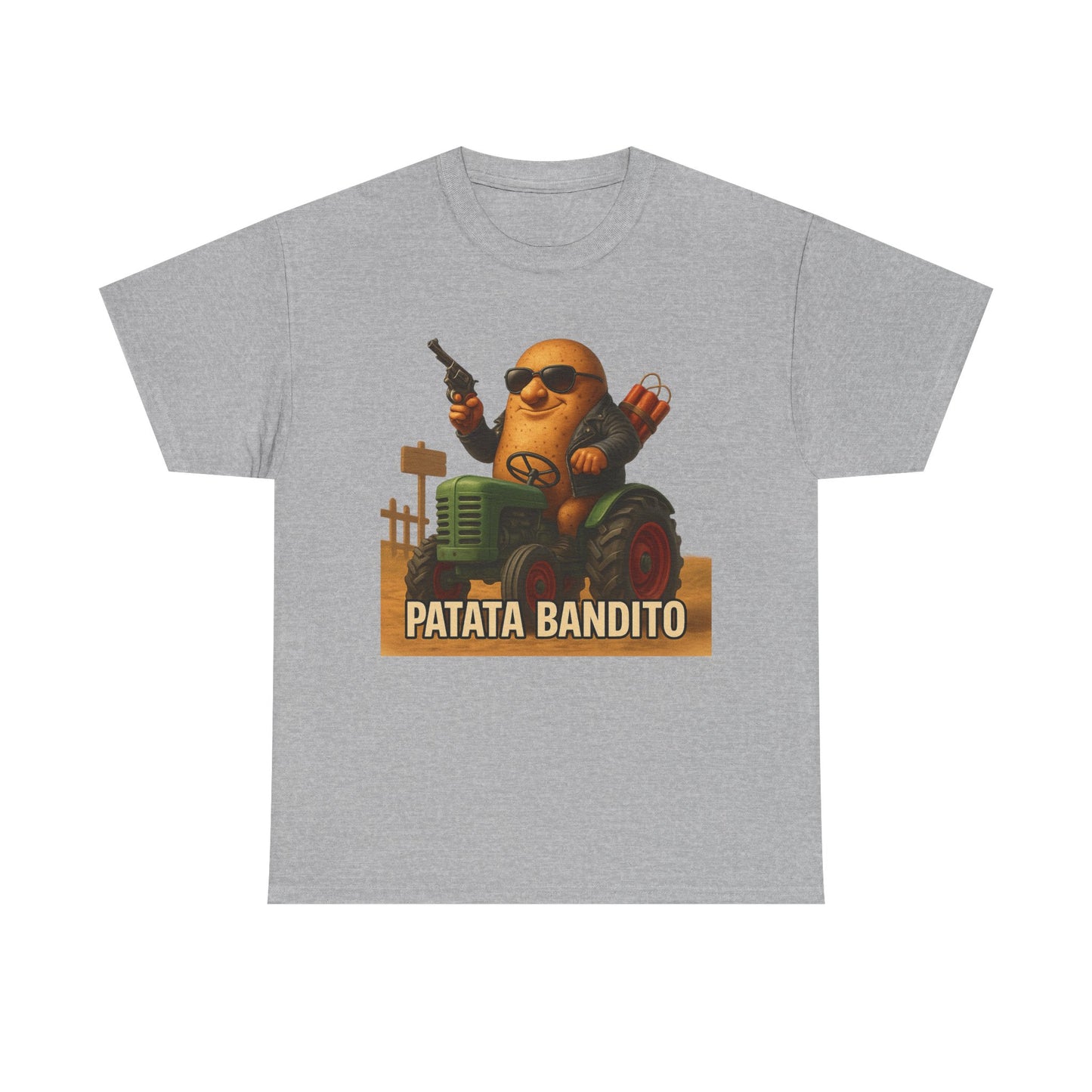 Potato Bandit Funny Potato Meme Gangster Farmer Design