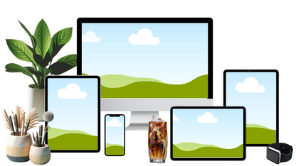 Product Sales Scenes Digitally Inspiring Editable Canva Template Marketing
