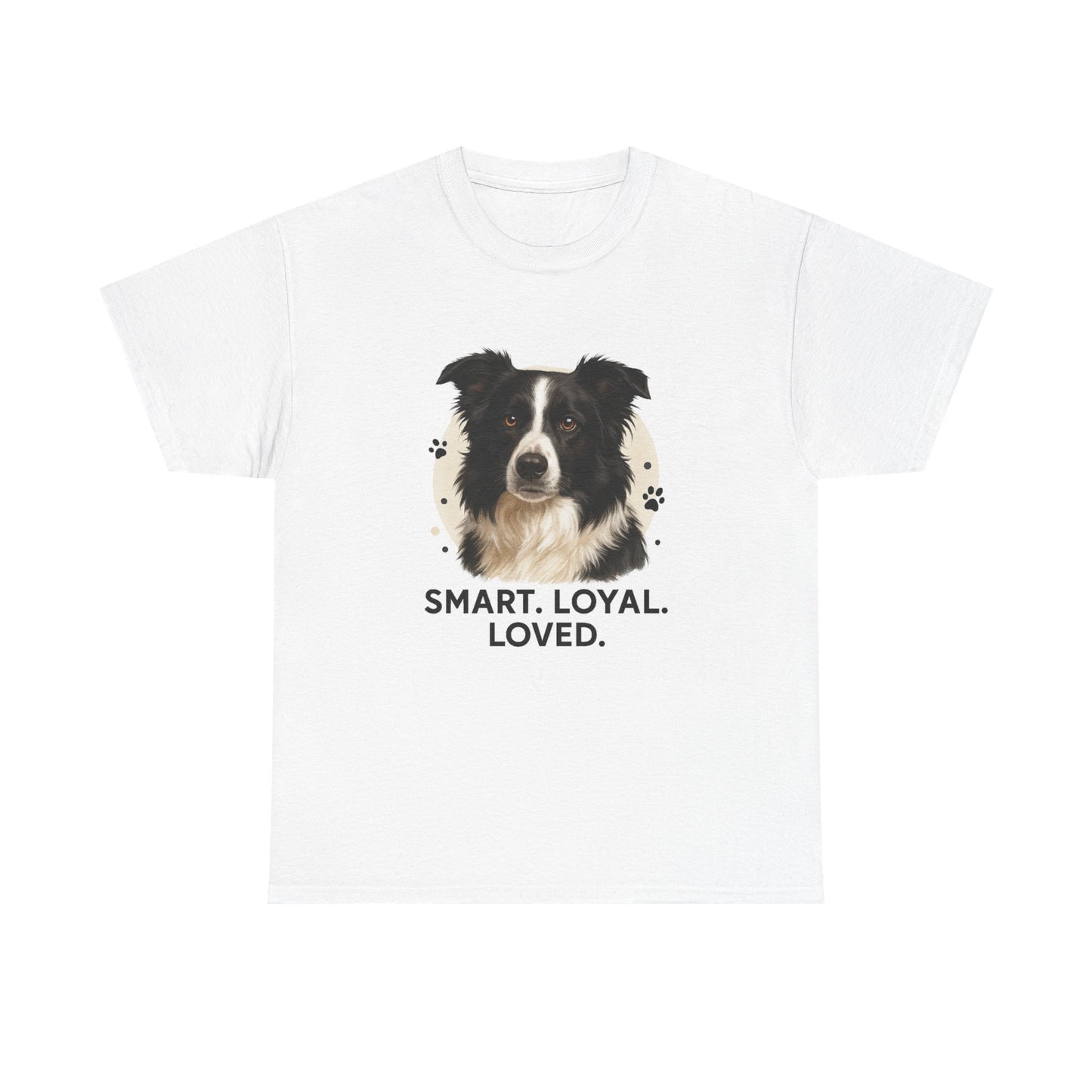 Border Collie Lover Shirt Smart Loyal Loved Dog Mom T-shirt