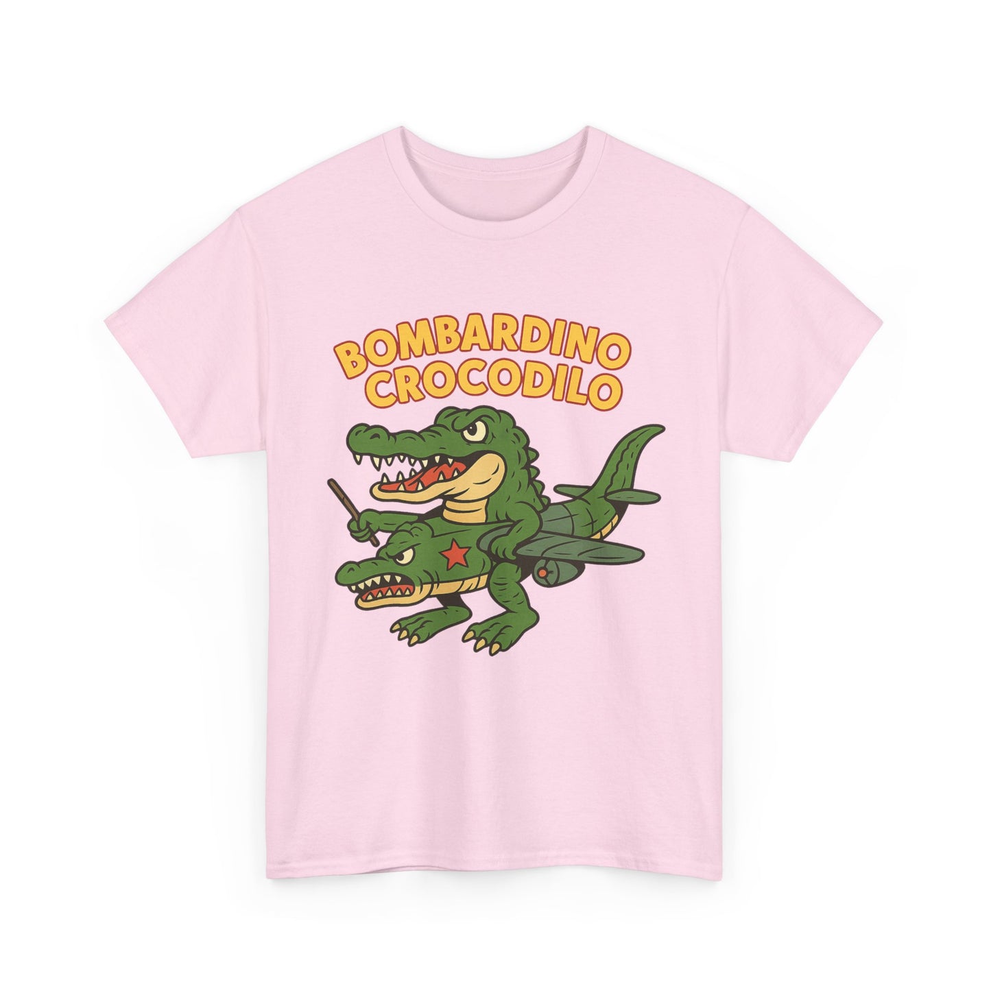 Bombardino Crocodilo Funny Italian Brainrot Meme T-Shirt Design