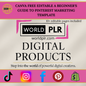 Canva Free Editable A Beginner's Guide to Pinterest Marketing Template
