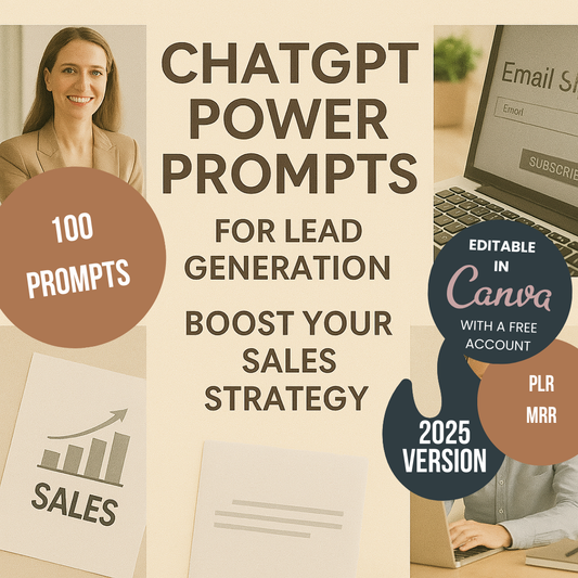 ChatGPT Power Prompts for Lead Generation  Boost Your Sales Strategy