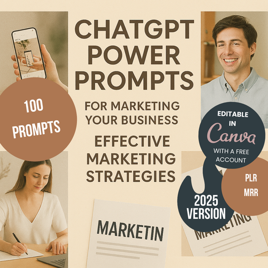 ChatGPT Power Prompts for Marketing Your Business  Effective Marketing Strategies