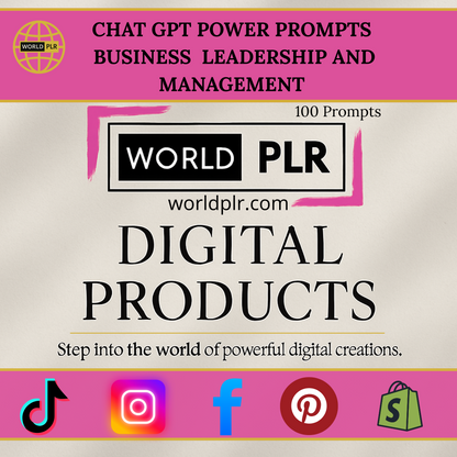 GPT Power Prompts Business Leadership and Management Chat