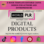 E-Book Template Editable Canva Design for Authors and Entrepreneurs
