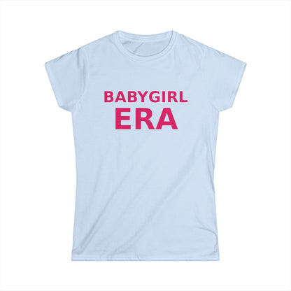 Babygirl Era Y2K Cloth T-Shirt Trendy Statement Tee for Women, Bold Aesthetic 2000s Style