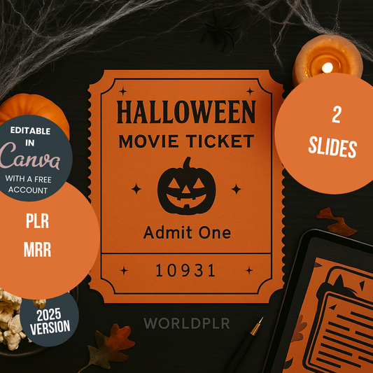 Halloween Movie Ticket