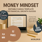 Money Mindset Editable Canva Template for Financial Growth Success