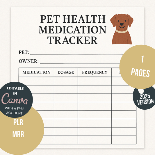 Pet Health Medication Tracker